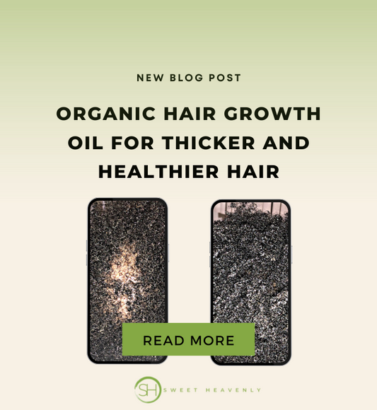  Sweet Heavenly Haircare Stimulating Hair Growth Oil | Organic Solution for Thicker & Healthier Hair