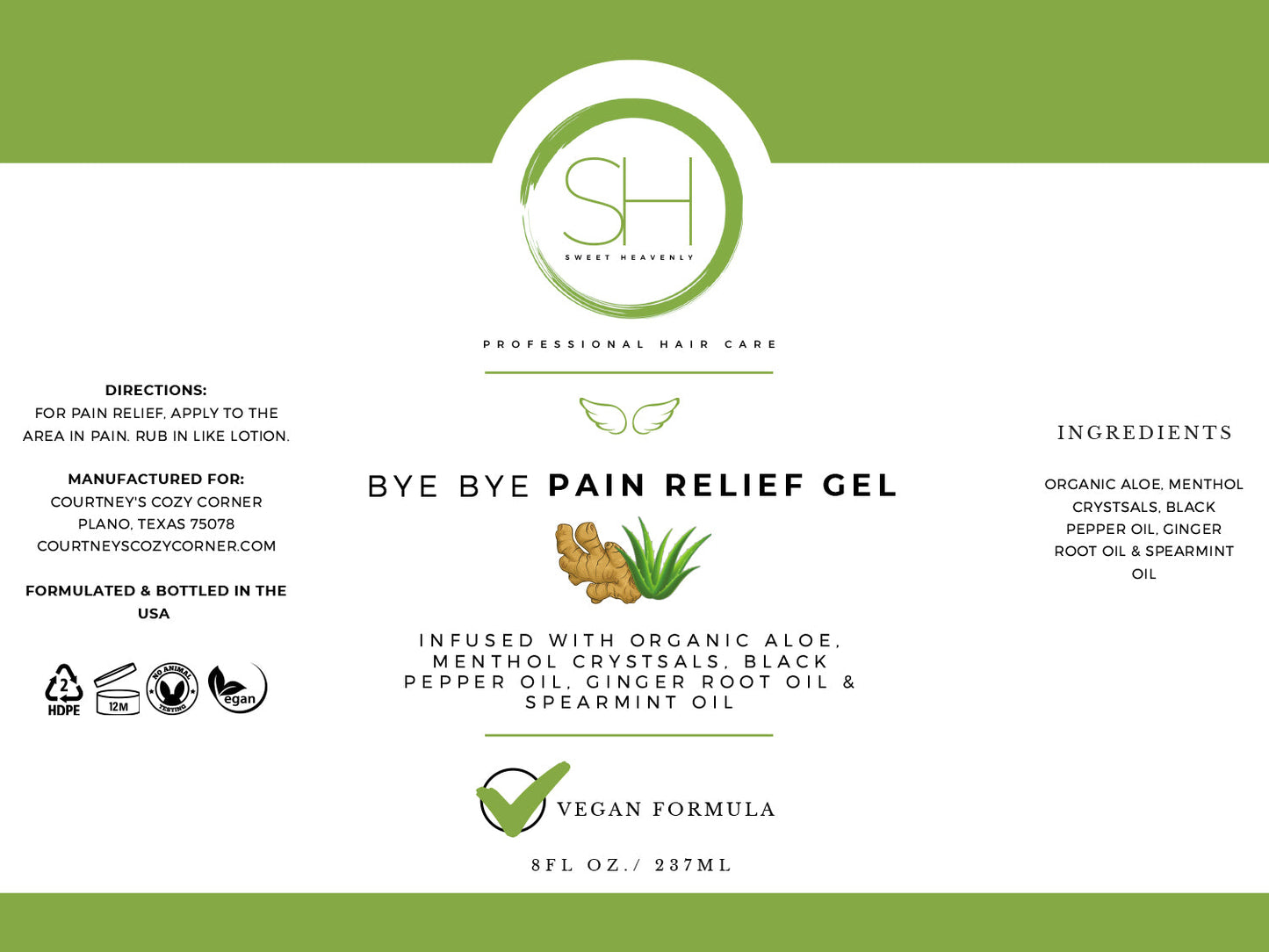 Bye Bye Pain Relief Gel (Pack of 2)